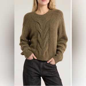 BNWT rag & bone Maia Cable Knit Sweater size XL